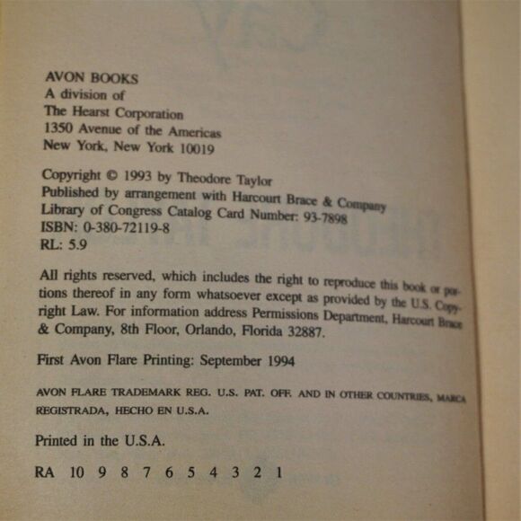 Timothy of the Cay by Theodore Taylor Vintage Paperback 1993 - Picture 4 of 6